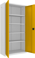 Metāla dokumentu skapis Classic 1990x1000x435 mm - Ergostock.lv