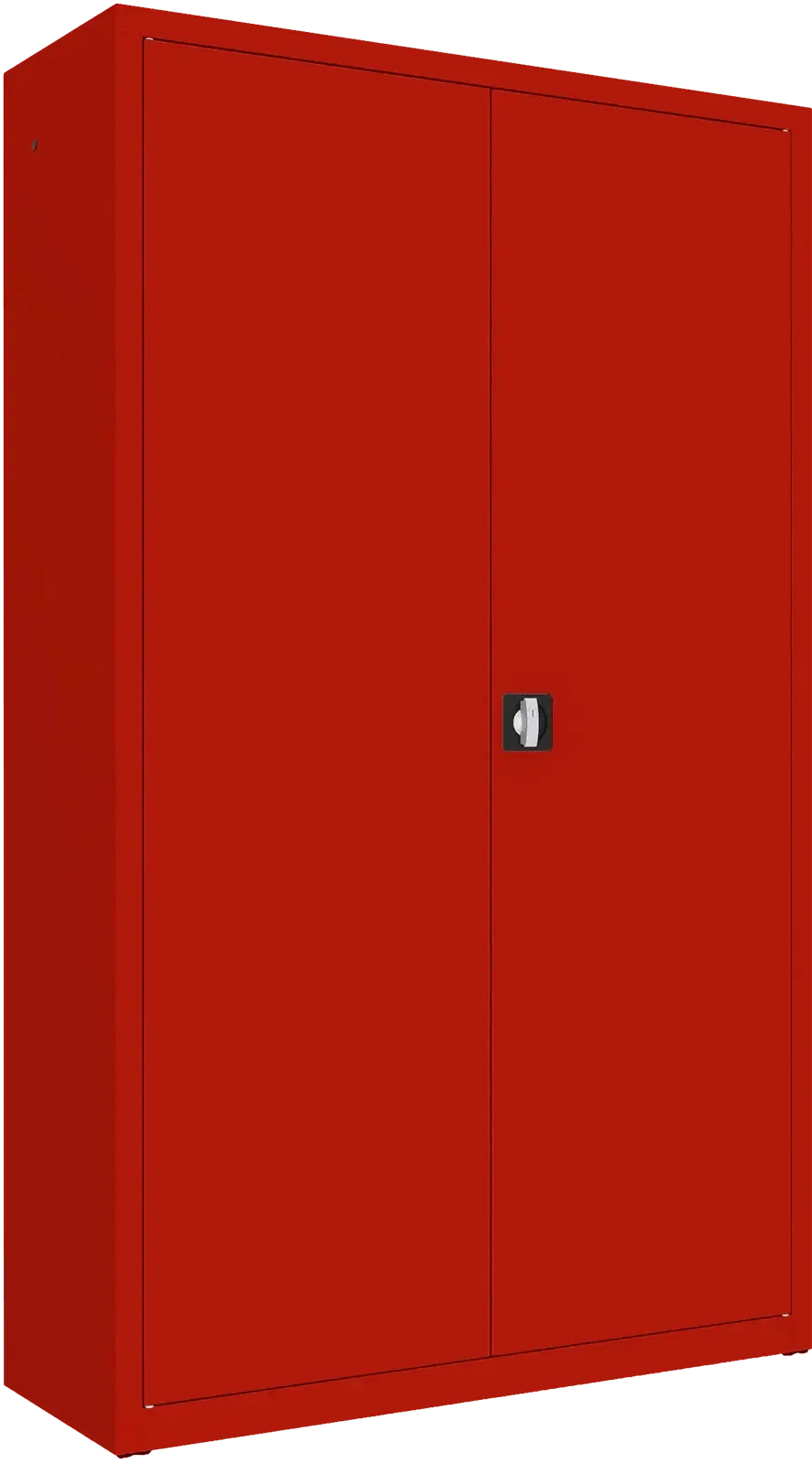 Metāla dokumentu skapis Classic 1990x1200x435 mm – sarkans / sarkans
