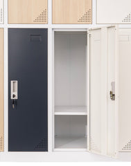 Metāla garderobes skapis Oxford Blend, 10 nodalījumi