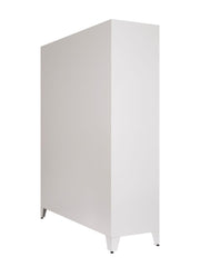 Metāla garderobes skapis Oxford Green, 10 nodalījumi