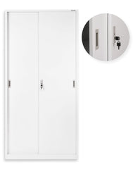 Metāla skapis ar bīdāmām durvīm Toronto