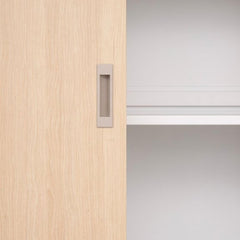 Metāla skapis ar bīdāmām durvīm Toronto Wood