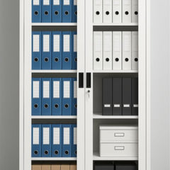 Metāla skapis ar vitrīnu Boston