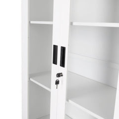 Metāla skapis ar vitrīnu Boston