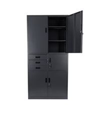 Metāla uzglabāšanas skapis ar seifu Brooklyn