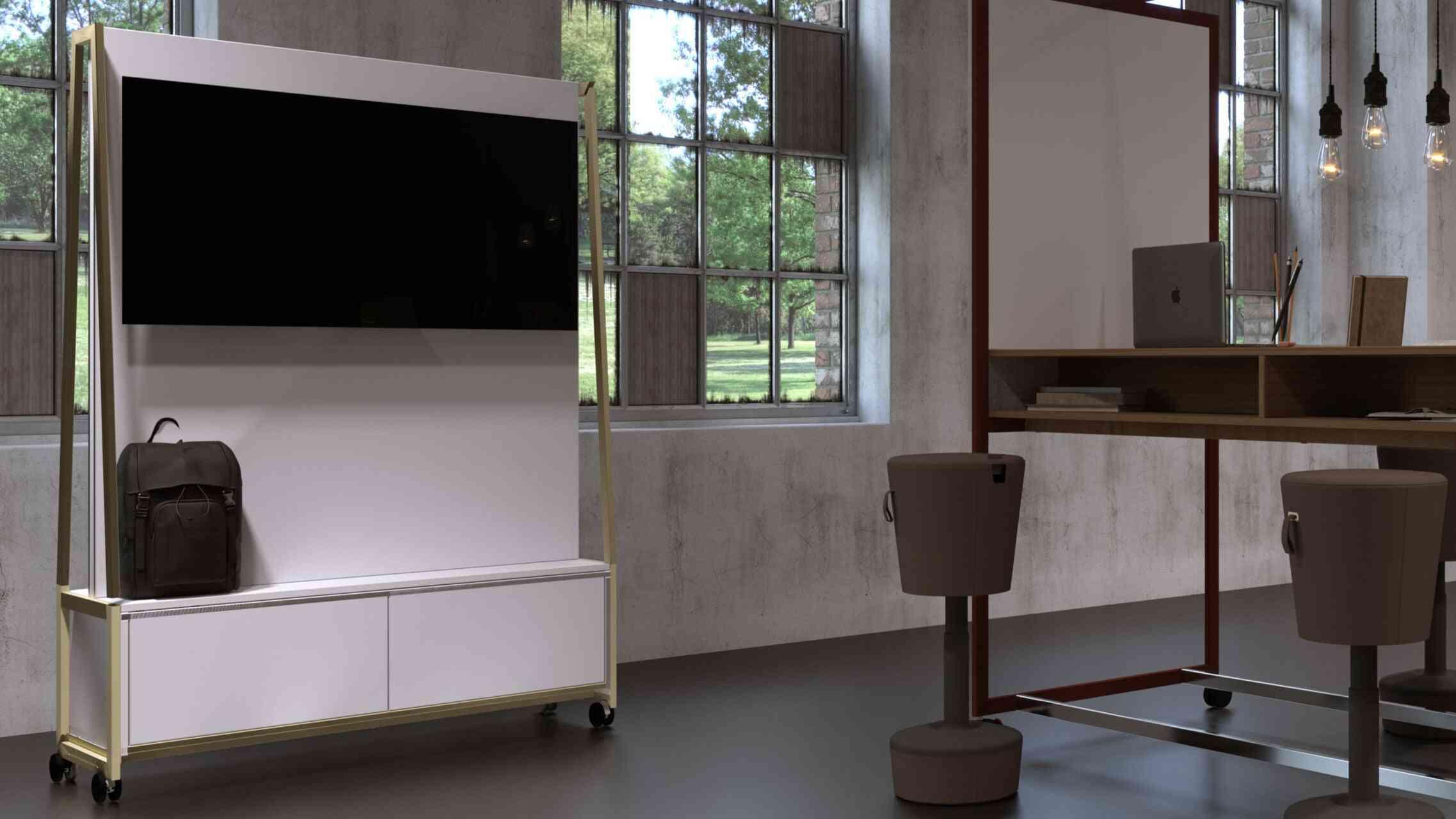 Mobilā mediju siena Wariant-Ergostock