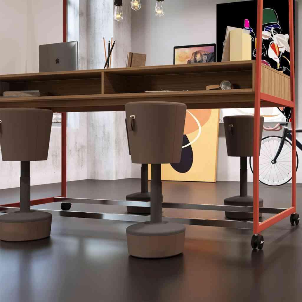 Mobilais sapulču galds Wariant Meeting Table-Ergostock