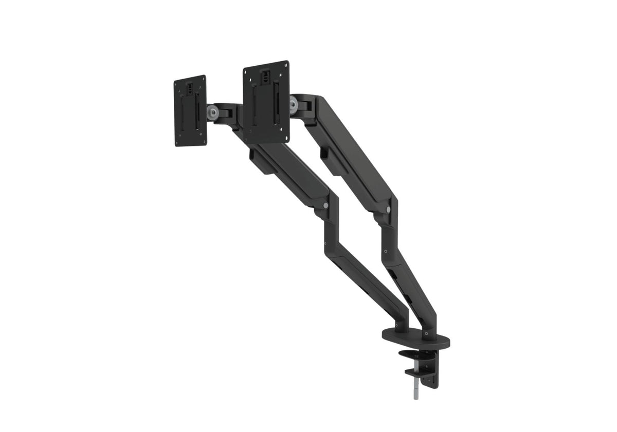 Monitora turētājs ar gāzes amortizatoru Pro Line Dual – Melna