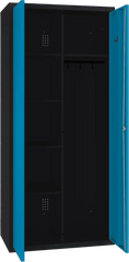 Inventāra skapis ar pakaramo 1800x800x500 mm - Ergostock.lv