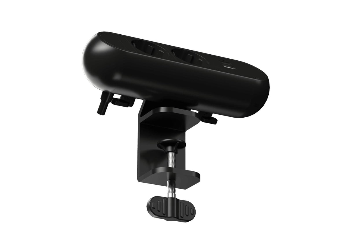 Pie galda stiprināma kontaktligzda Clamp - Ergostock.lv