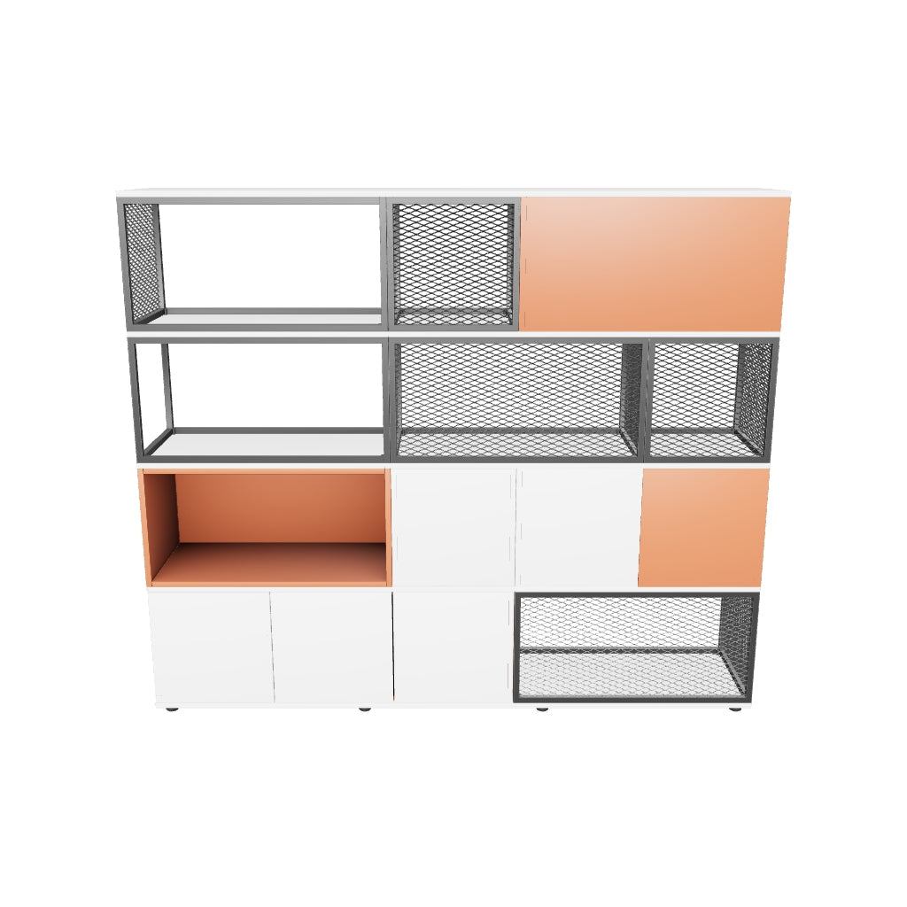 Starpsiena GATO, platums 2000 mm, augstums 1720 mm, konfigurējama - Ergostock.lv