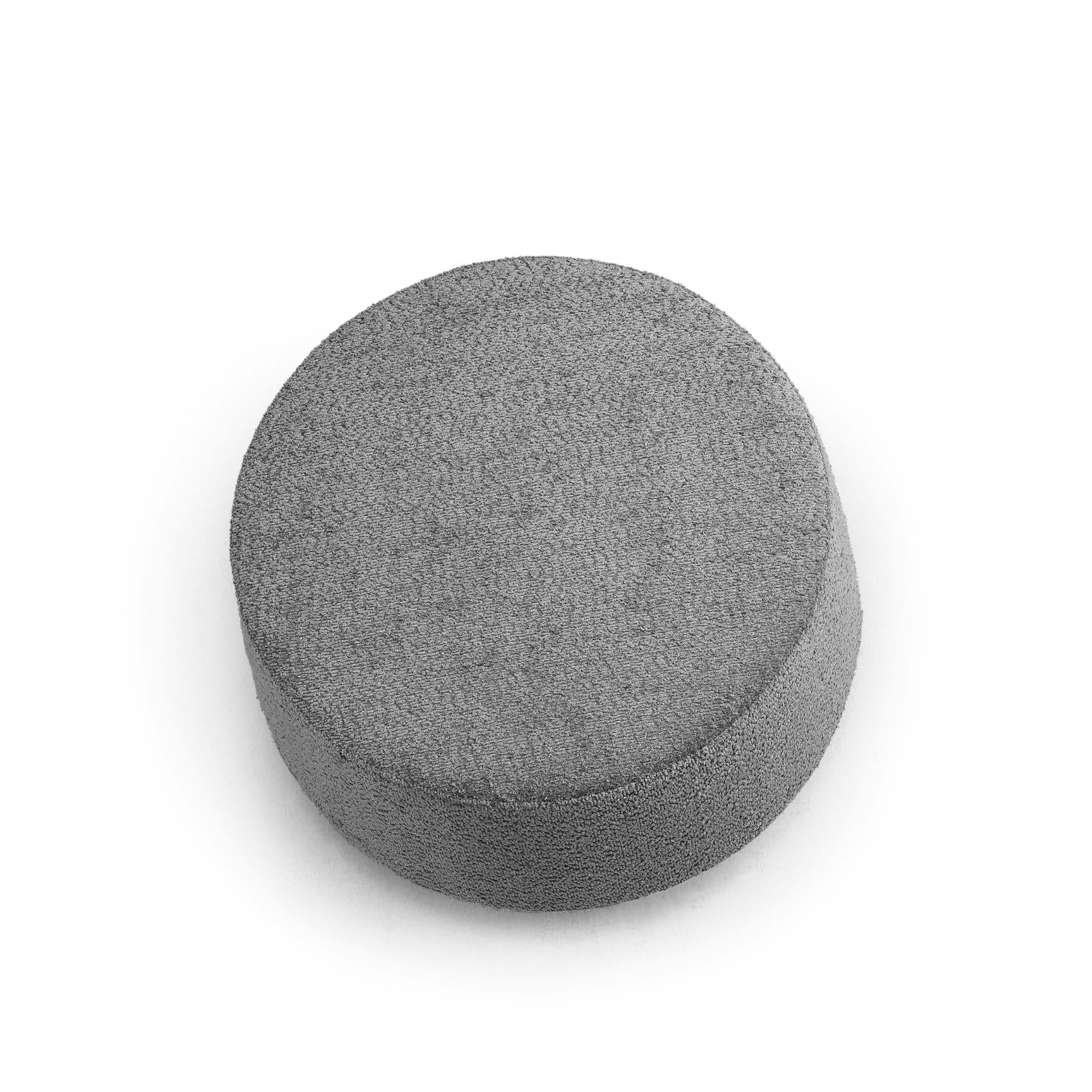 Pufs Avero M, pelēks