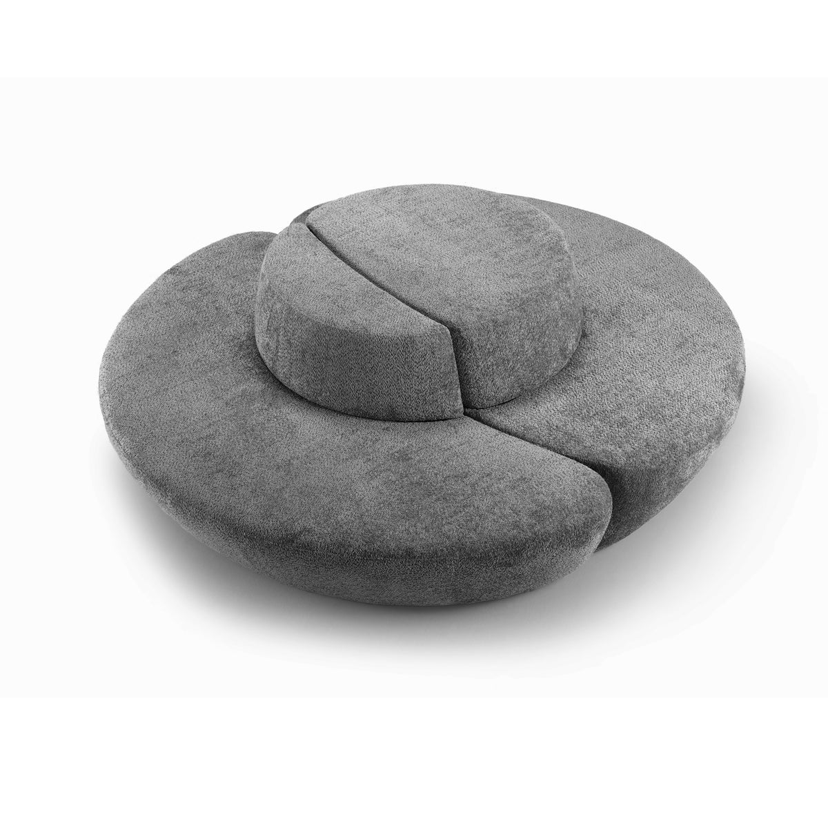 Pufs UFO, pelēks