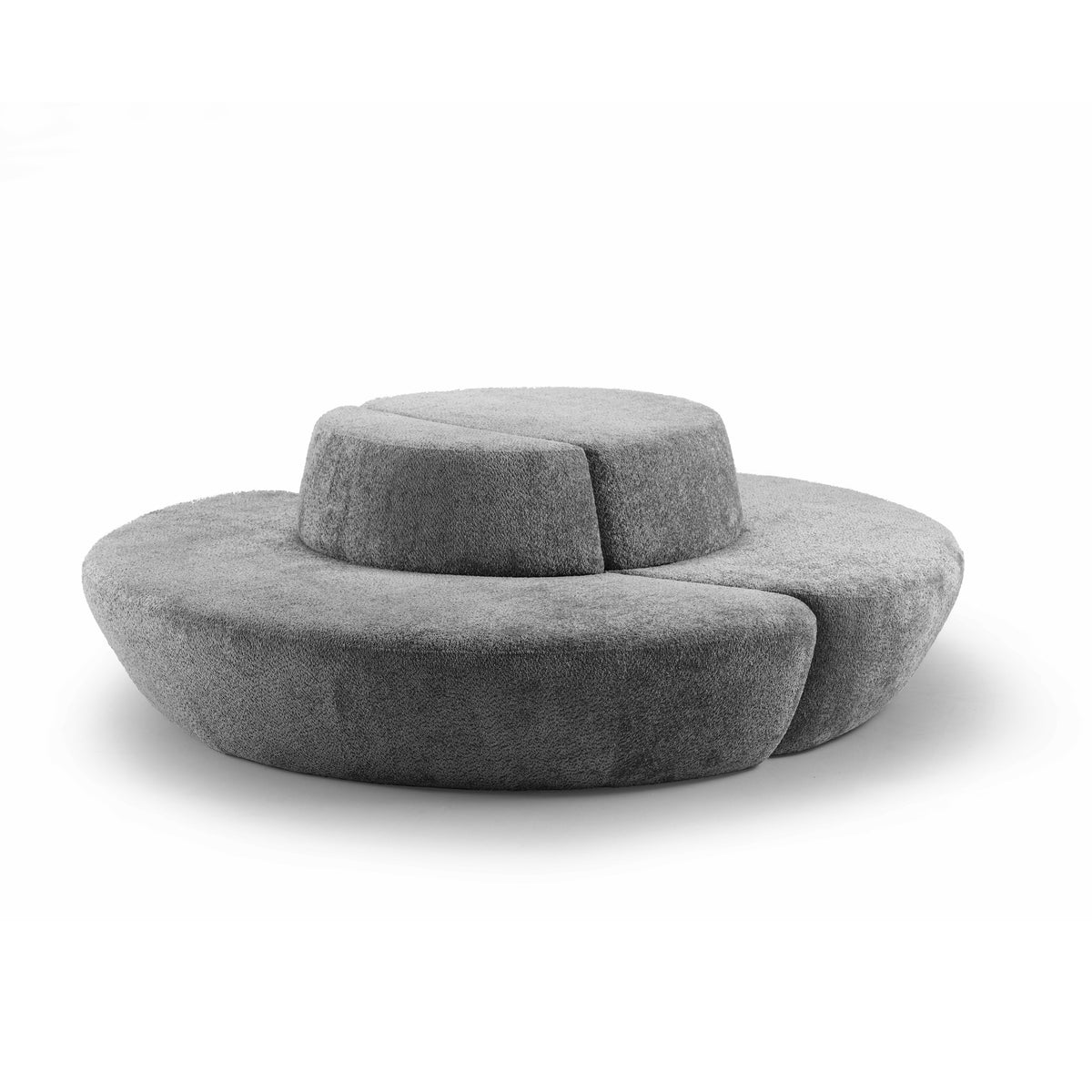 Pufs UFO, pelēks