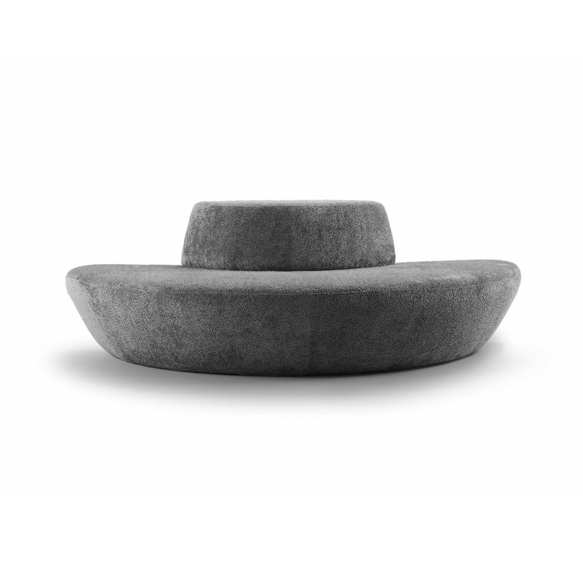 Pufs UFO, pelēks