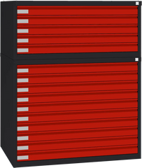 Rasējumu skapis tērauda 770x970x670 mm - Ergostock.lv