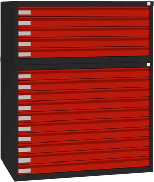 Rasējumu skapis tērauda 770x970x670 mm - Ergostock.lv