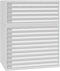 Rasējumu skapis tērauda 770x970x670 mm - Ergostock.lv