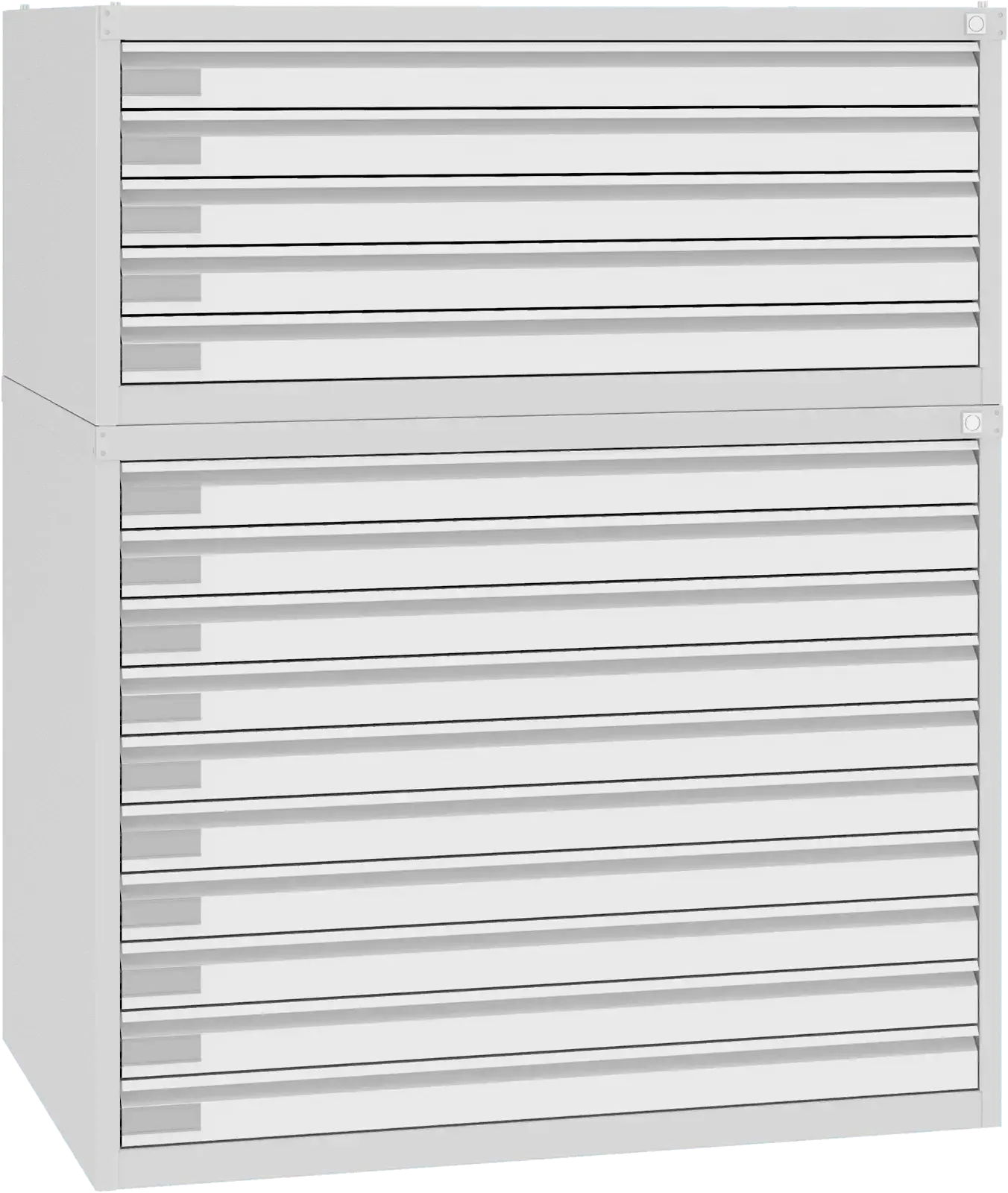 Rasējumu skapis tērauda 770x970x670 mm - Ergostock.lv