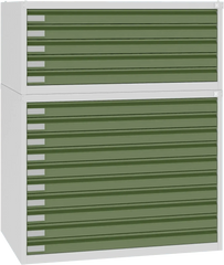 Rasējumu skapis tērauda 770x970x670 mm - Ergostock.lv