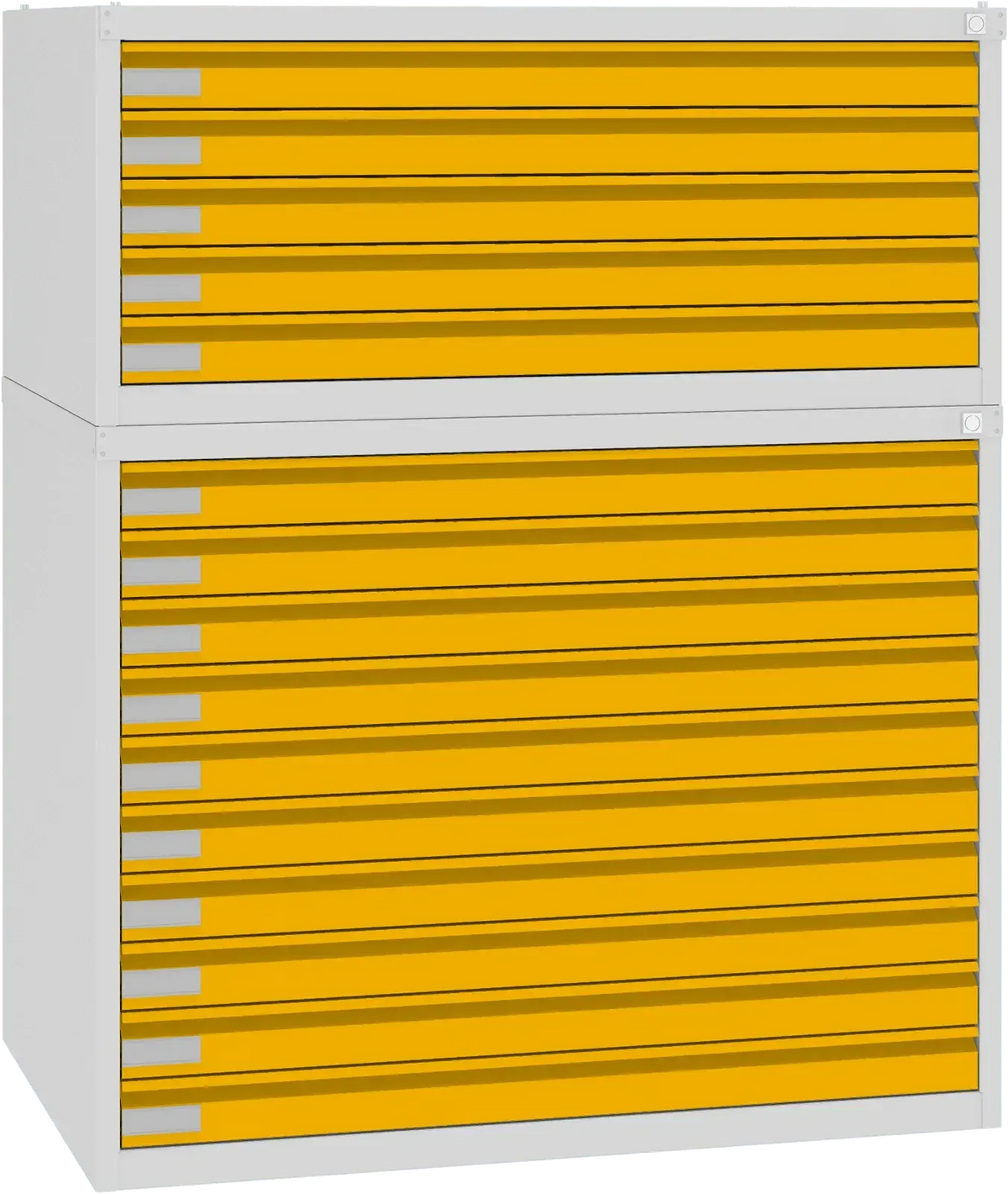 Rasējumu skapis tērauda 770x970x670 mm - Ergostock.lv