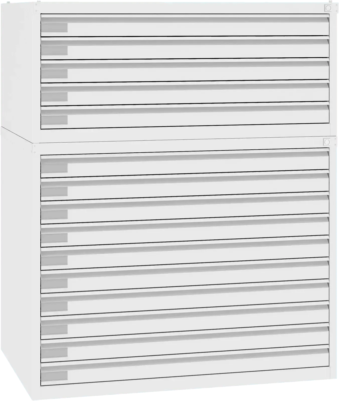 Rasējumu skapis tērauda 770x970x670 mm - Ergostock.lv