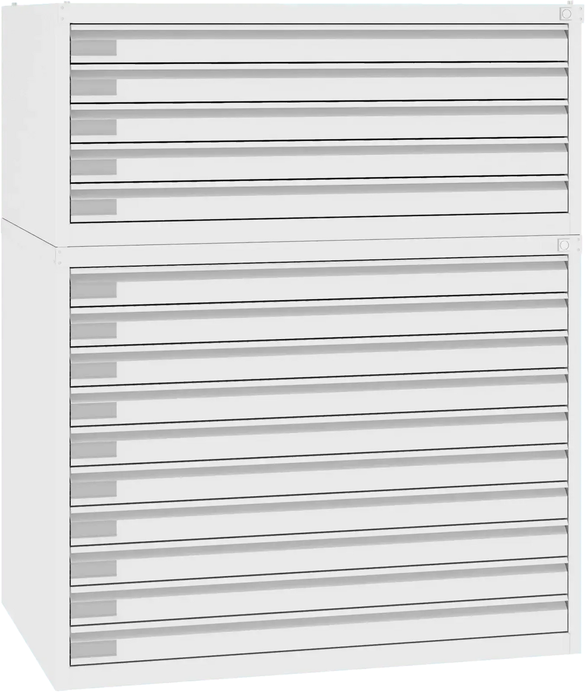 Rasējumu skapis tērauda 770x970x670 mm - Ergostock.lv