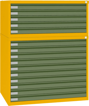 Rasējumu skapis tērauda 770x970x670 mm - Ergostock.lv
