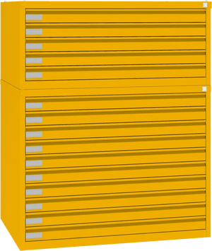 Rasējumu skapis tērauda 770x970x670 mm - Ergostock.lv