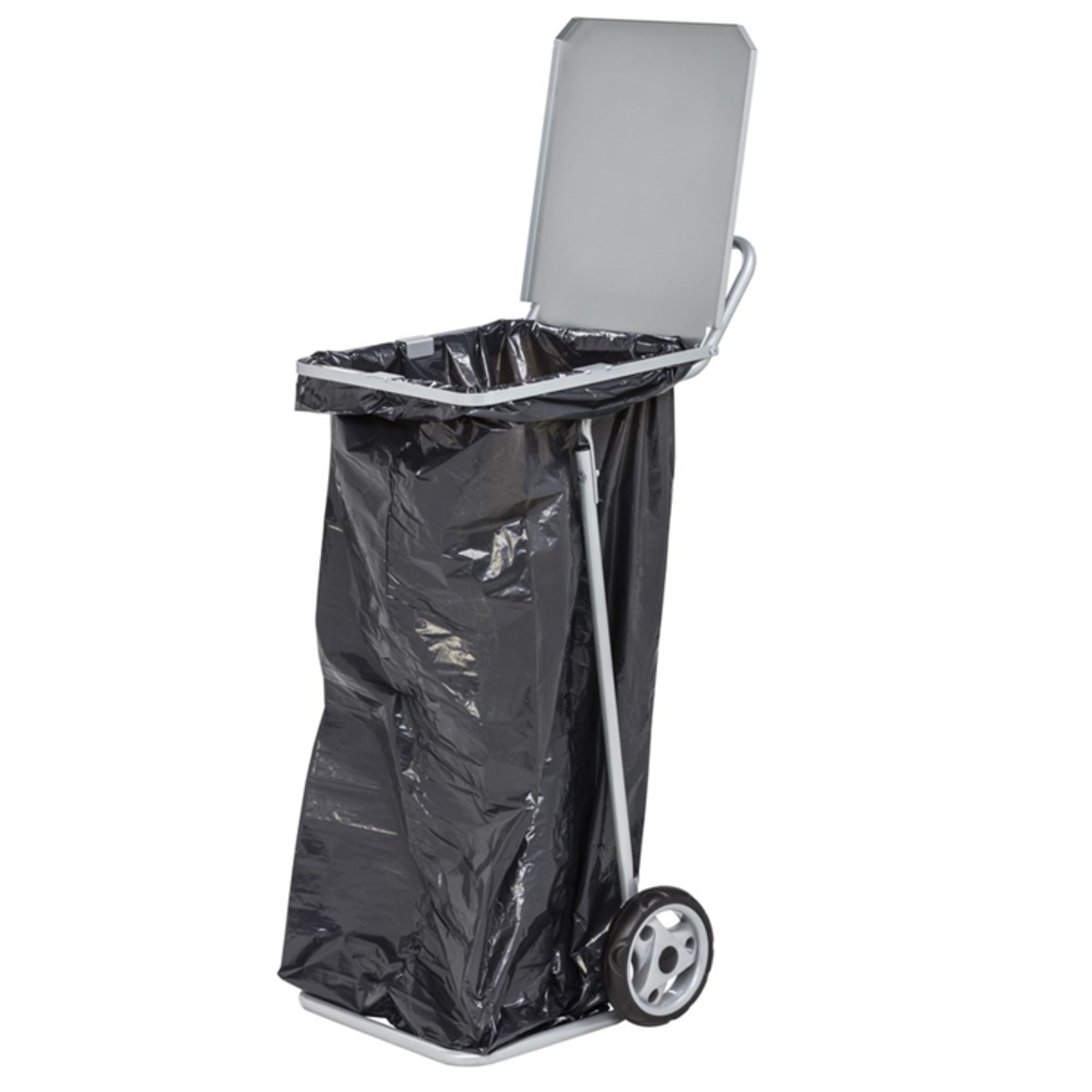 Ratiņi atkritumu maisiem KM, ar vāku