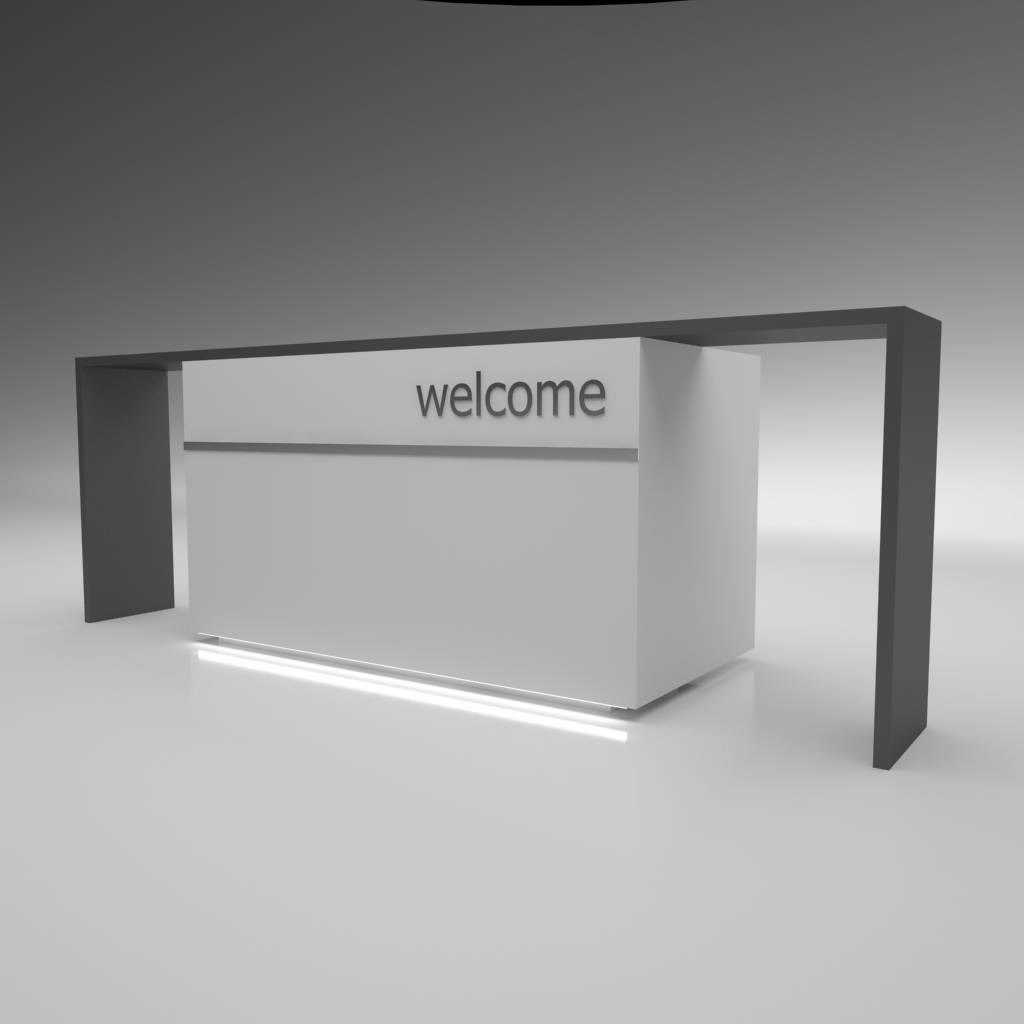 Recepcijas lete Axer - Ergostock.lv