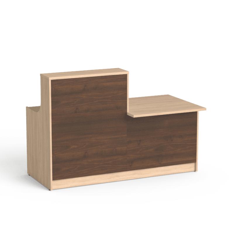 Recepcijas lete Flexx 121 – Amber Oak / Riekstkoka