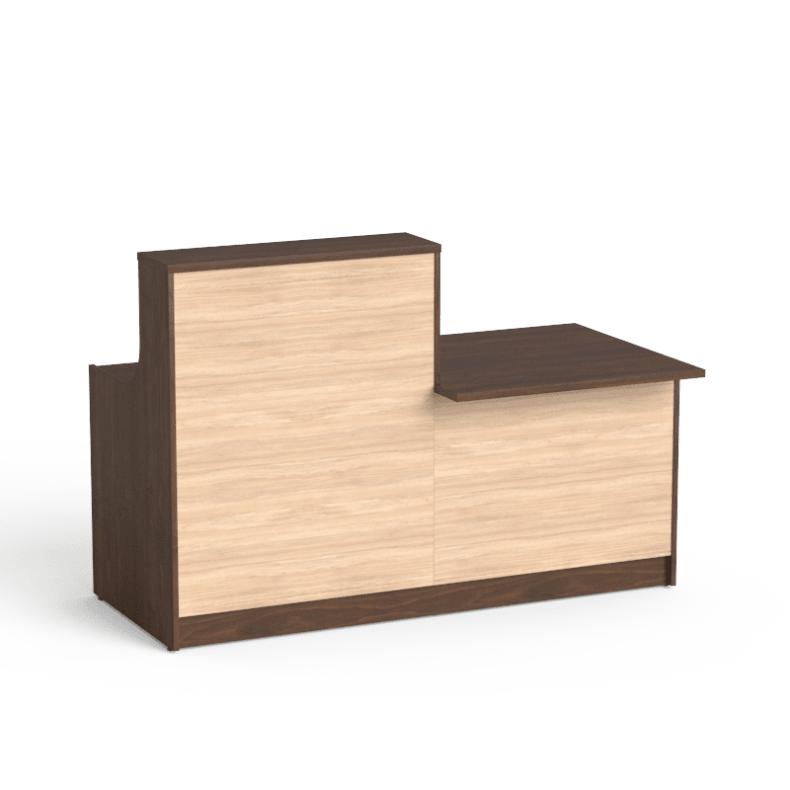Recepcijas lete Flexx 121 – Riekstkoka / Amber Oak