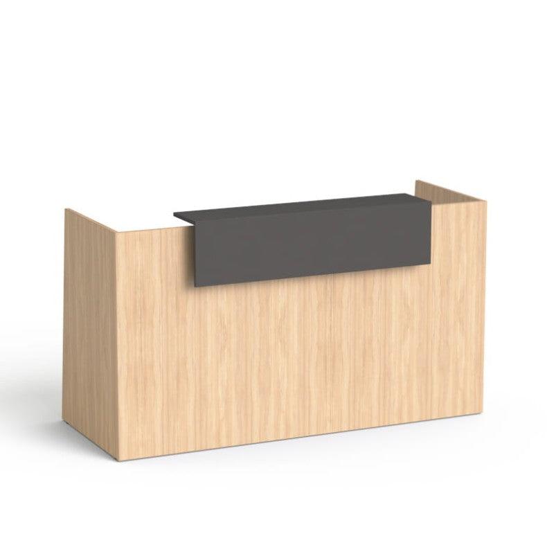 Recepcijas lete Flexx, 190 cm – Amber Oak / Grafīta