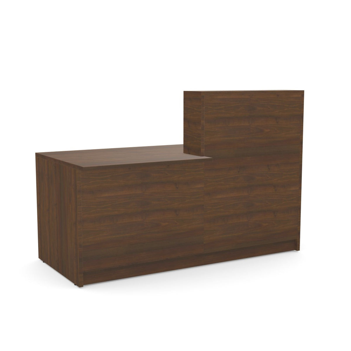 Recepcijas lete Flexx DUAL, 170 cm – Riekstkoka / Riekstkoka