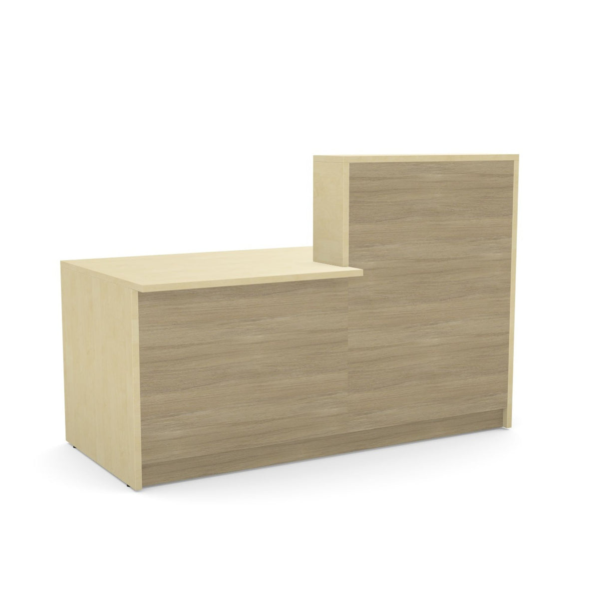 Recepcijas lete Flexx DUAL, 170 cm – Bērza / Amber Oak