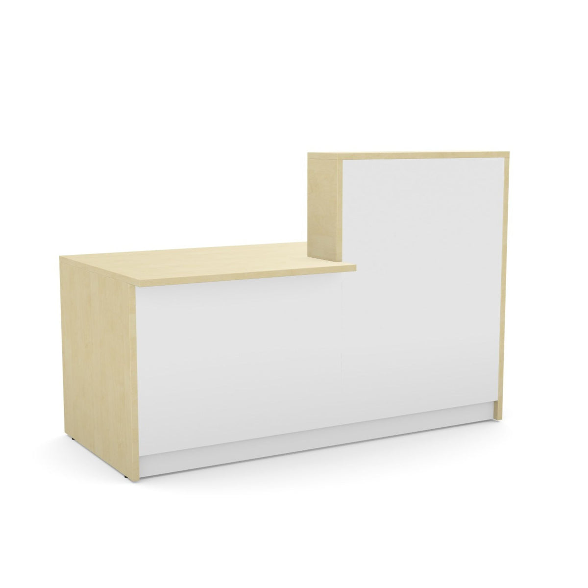 Recepcijas lete Flexx DUAL, 170 cm – Bērza / Balta