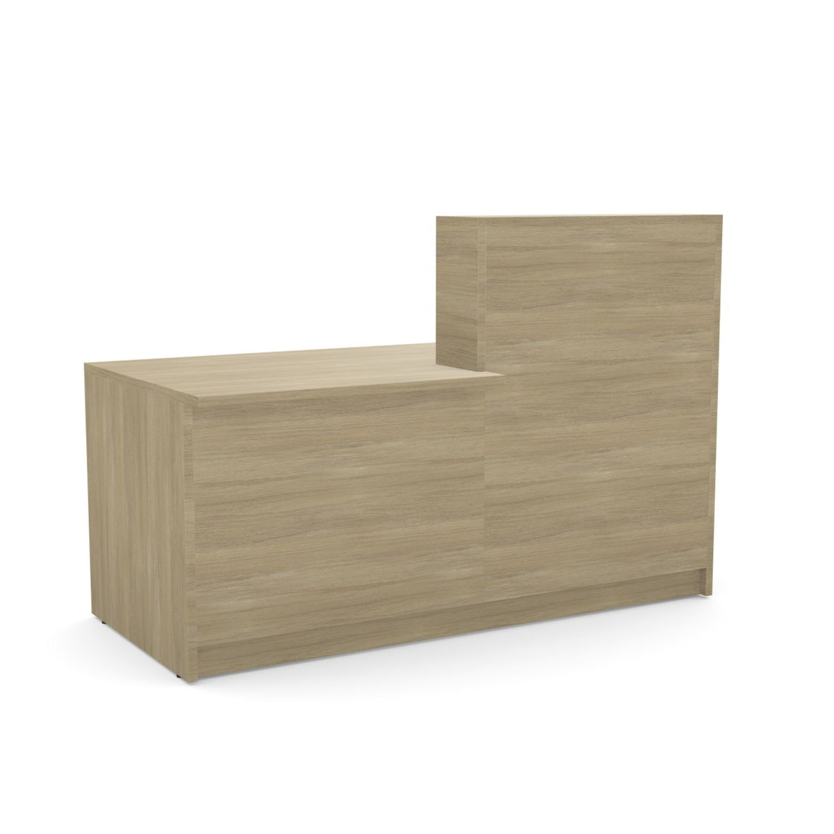 Recepcijas lete Flexx DUAL, 170 cm – Amber Oak / Amber Oak