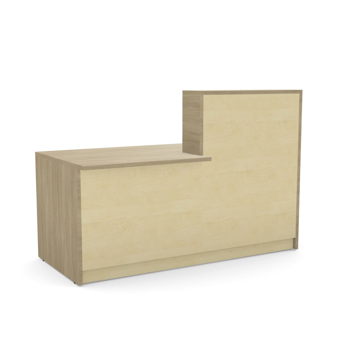 Recepcijas lete Flexx DUAL, 170 cm – Amber Oak / Bērza
