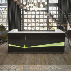 Recepcijas lete ILLUSION, konfigurējama - Ergostock.lv