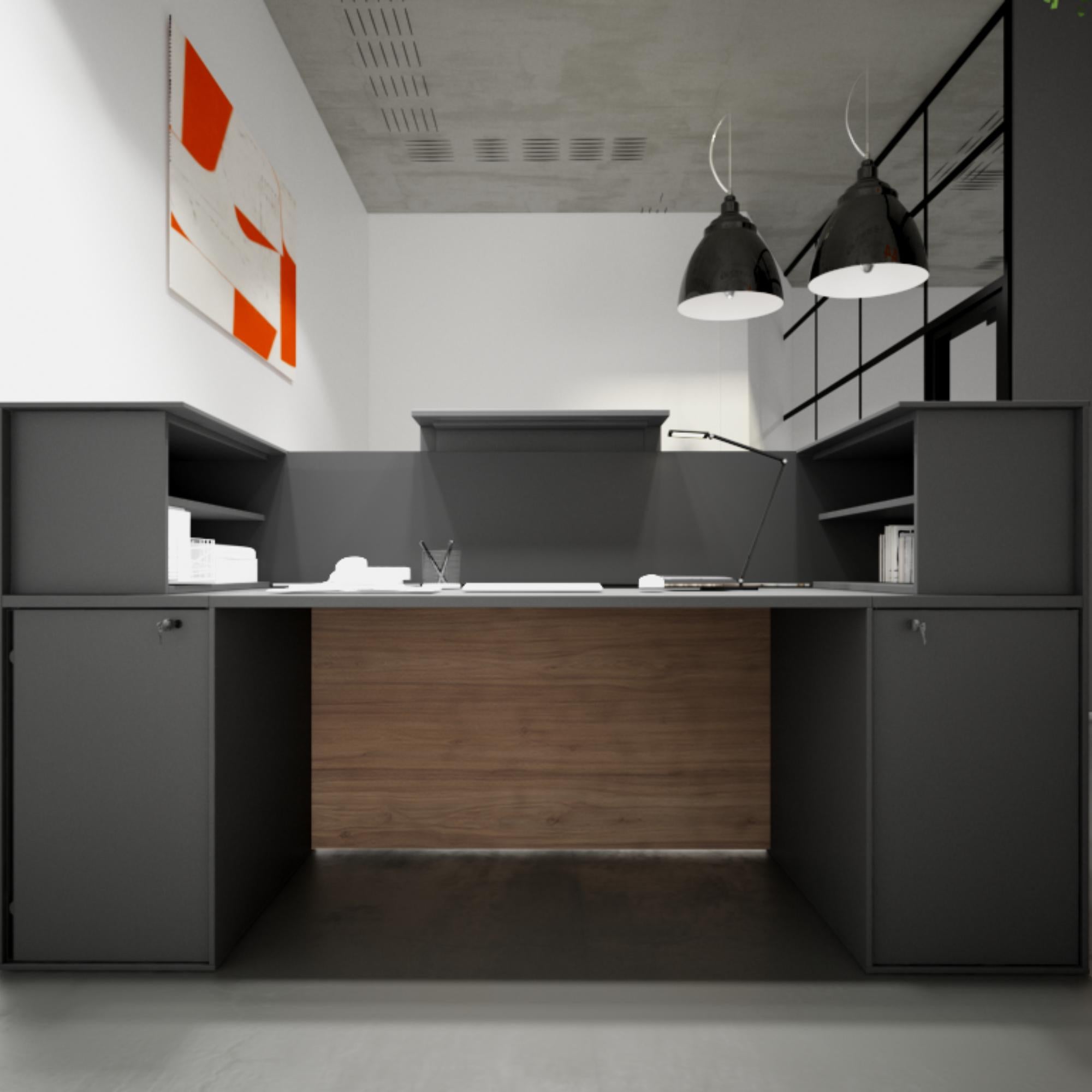 Recepcijas lete Nivero, konfigurējama - Ergostock.lv