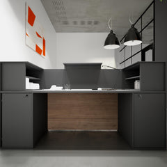 Recepcijas lete Nivero, konfigurējama - Ergostock.lv