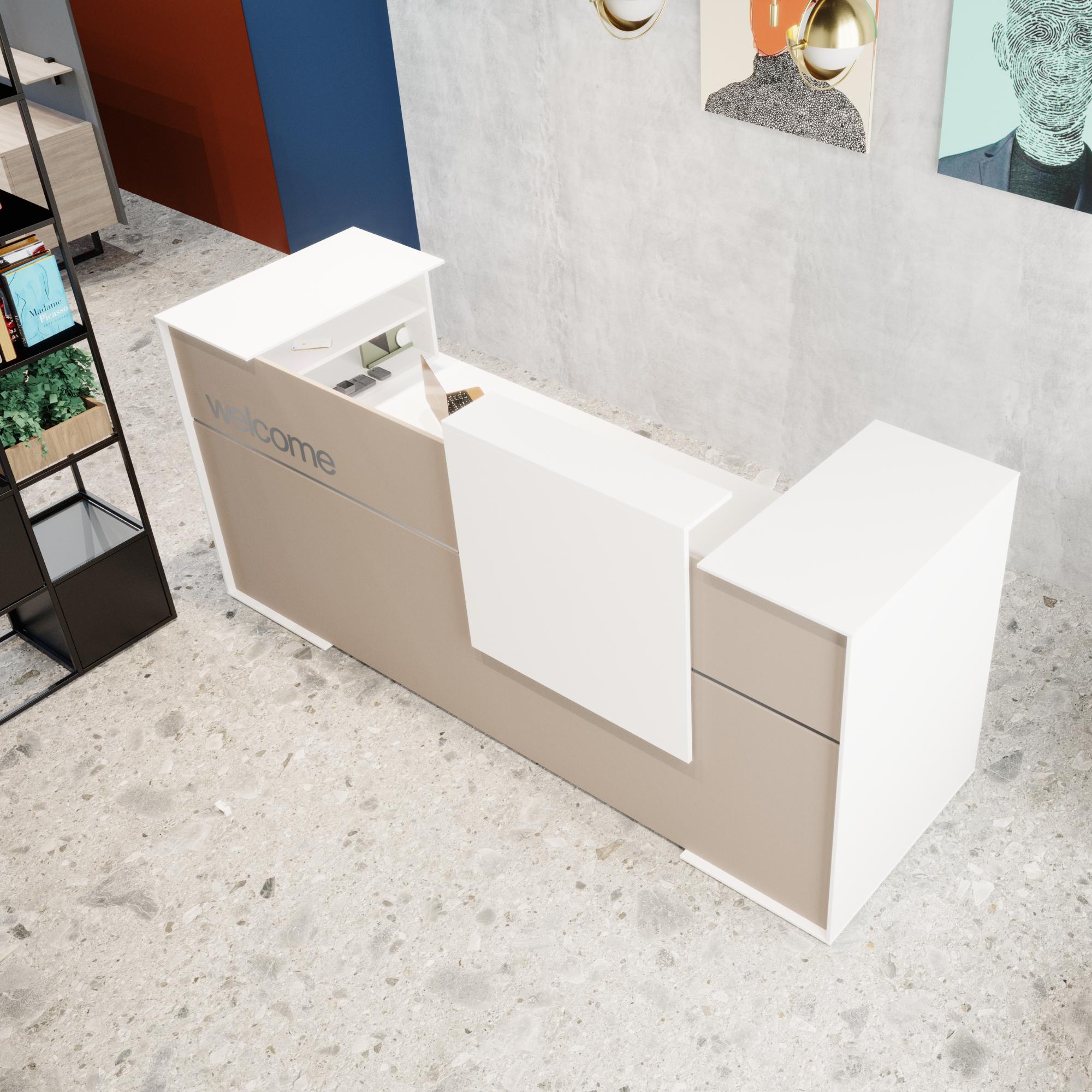 Recepcijas lete Nivero, konfigurējama - Ergostock.lv