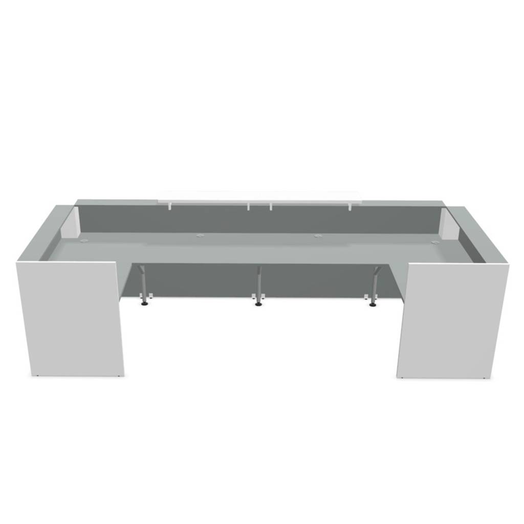 Recepcijas lete TERRA, 404x 175 cm, konfigurējama