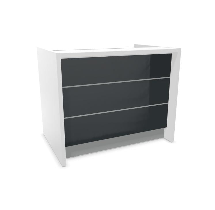 Recepcijas lete VALDE, 136 cm, konfigurējama