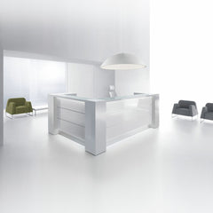 Recepcijas lete VALDE CORNER, 190 x 190 cm, konfigurējama