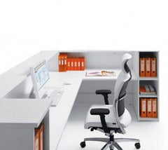 Recepcijas lete VALDE CORNER, 190 x 190 cm, konfigurējama