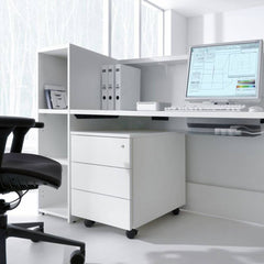 Recepcijas lete VALDE CORNER V, 236 x 111 cm, konfigurējama