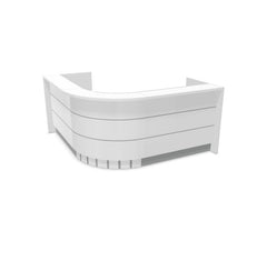 Recepcijas lete VALDE CORNER X, 225 x 225 cm, konfigurējama