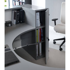 Recepcijas lete VALDE CORNER XII, 244 x 244 cm, konfigurējama